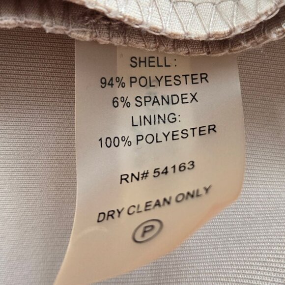 Calvin Klein Colorblock Sheath Dress Size 8 Sleeveless Womens Knee Length Shift - Picture 7 of 7